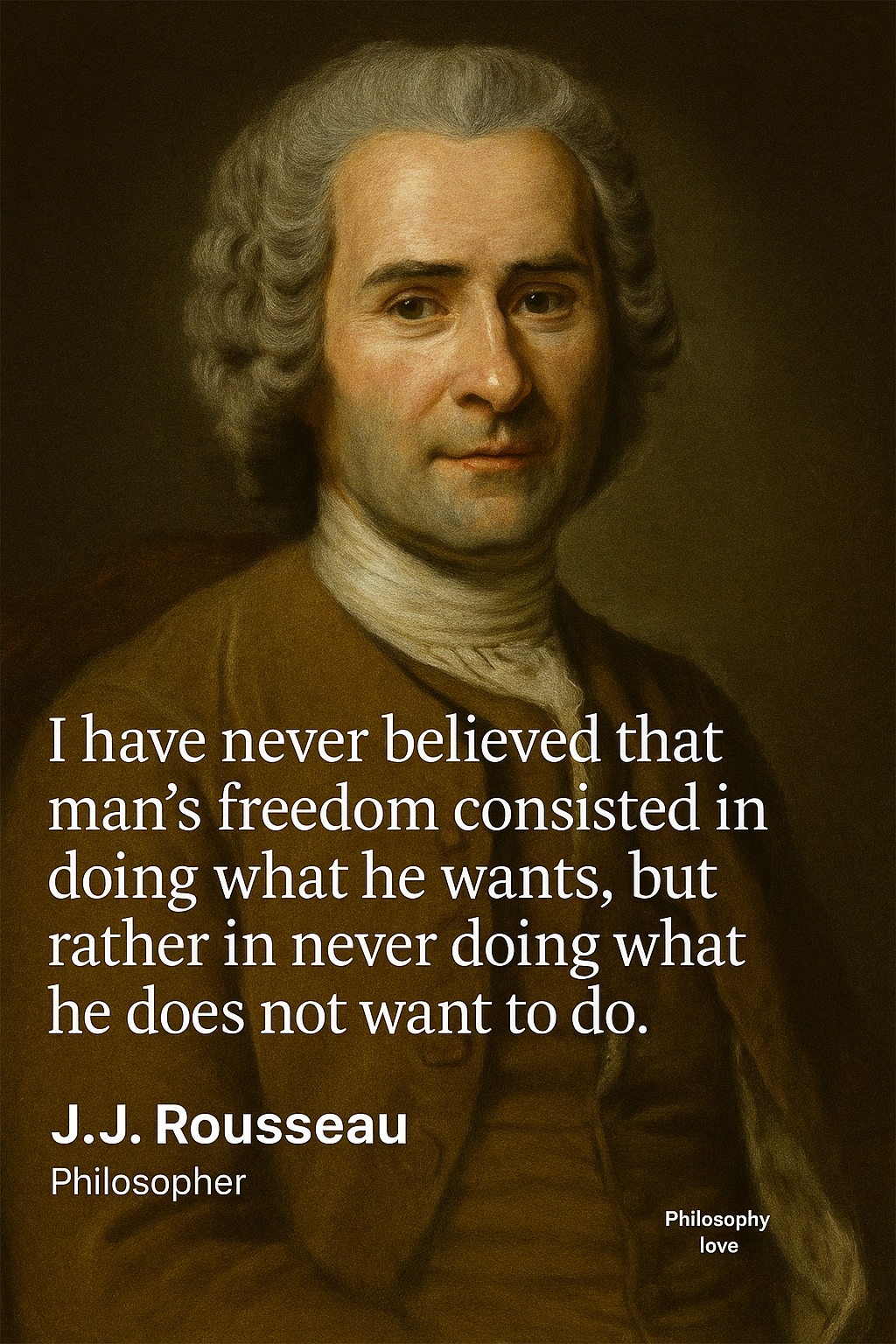 روسو، آزادی 