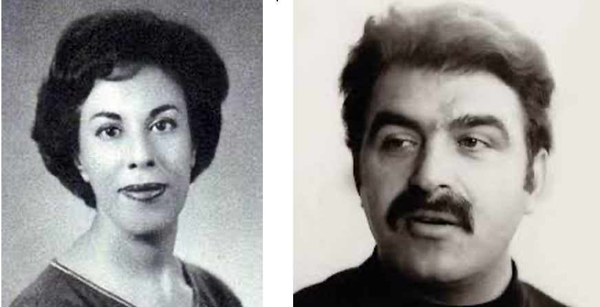 سیمین دانشور و غلام حسین ساعدی