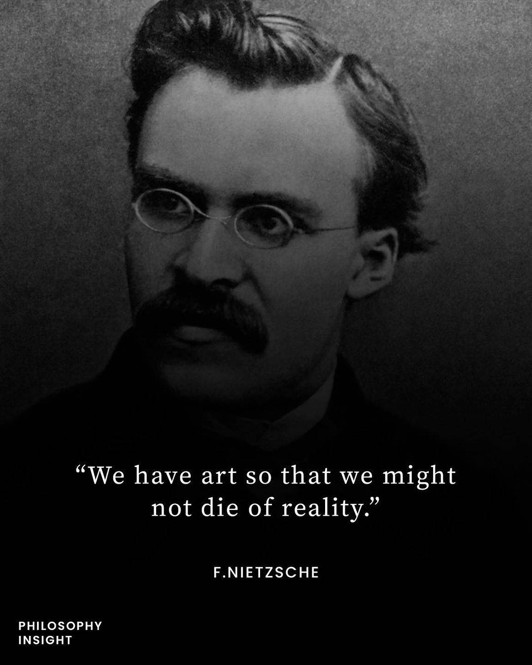 نیچه: هنر واقعیت زندگی نمیریم