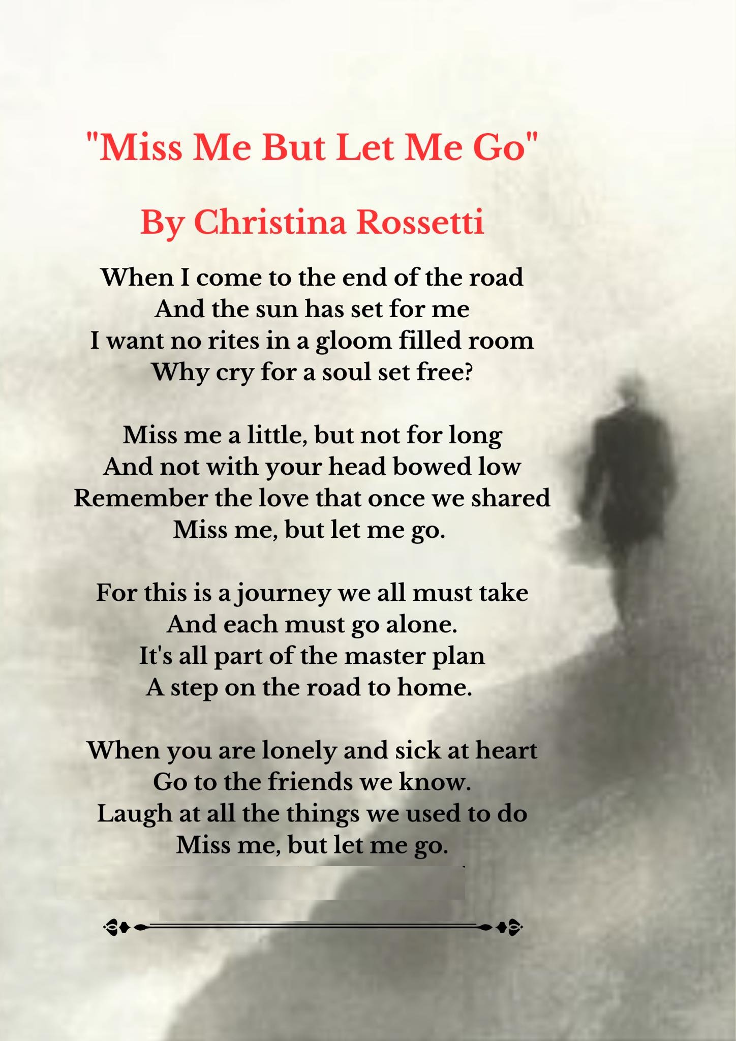 Miss me but let me go