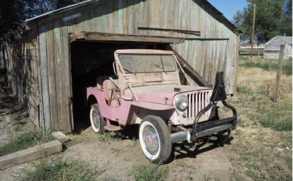 pink jeep