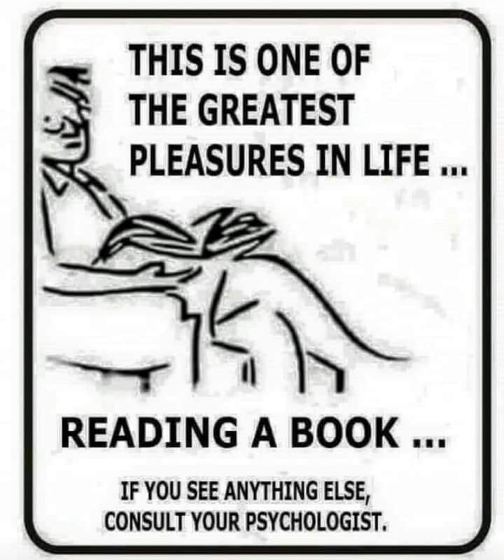 reading book