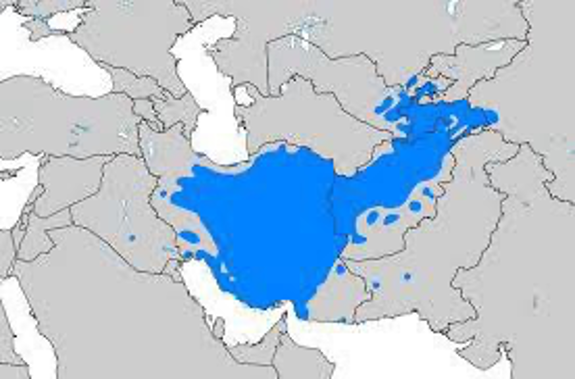 map farsi countries